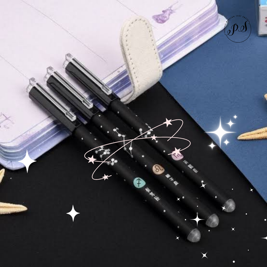 Zodiac Signs Erasable Pens