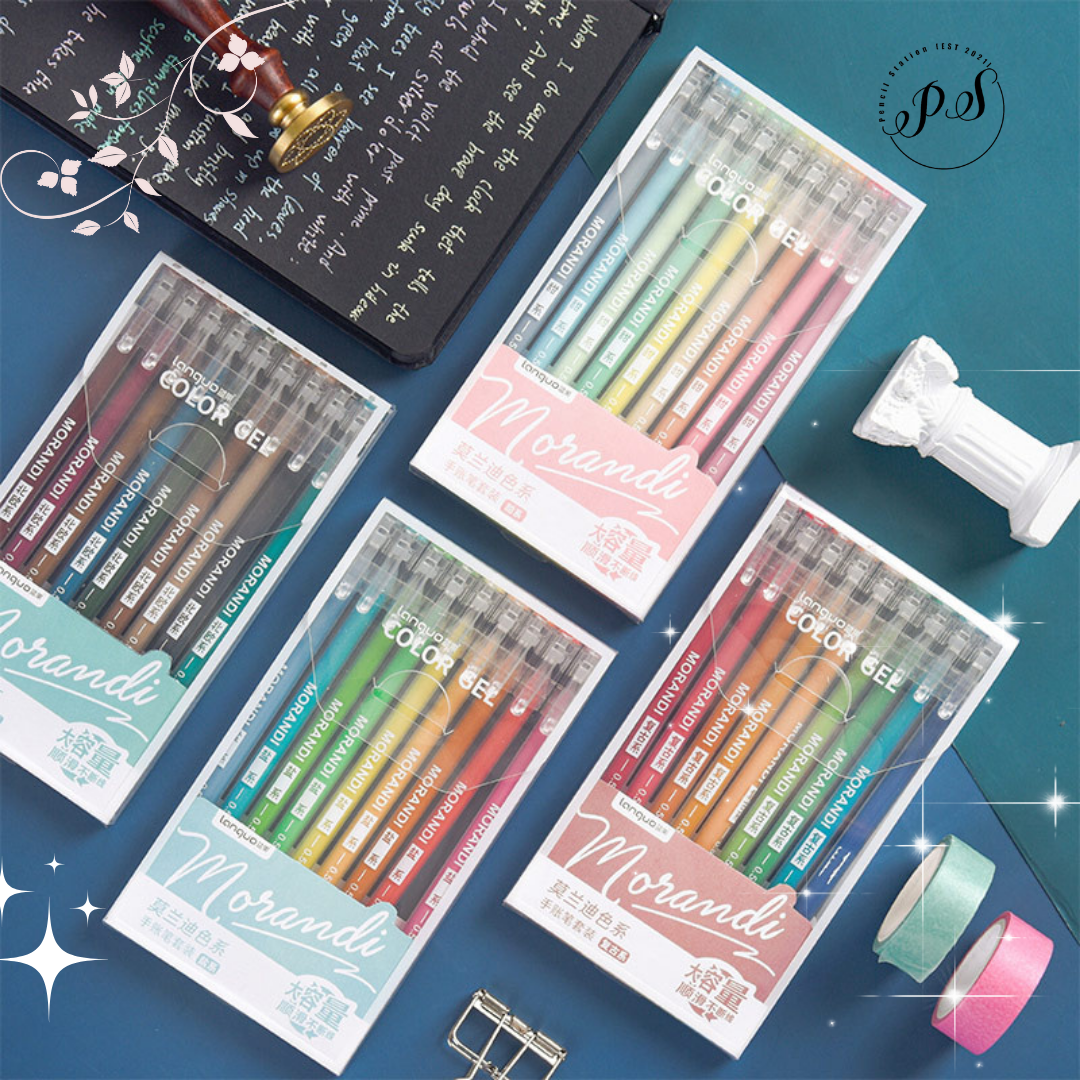 Multi Color 0.5 Gel Ink Pen Set