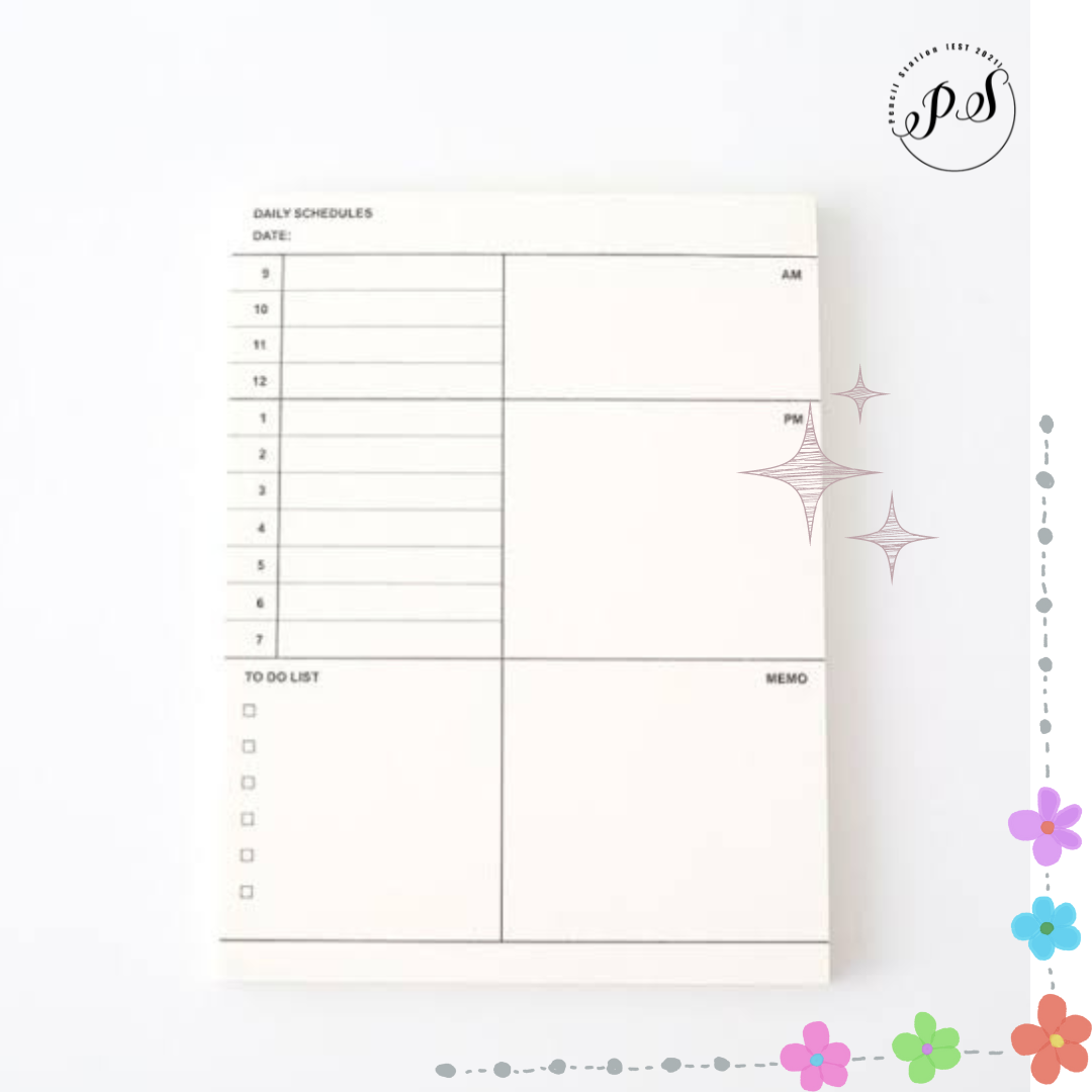 Planner Notepad