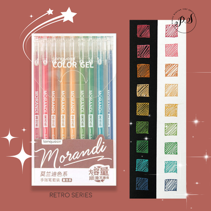 Multi Color 0.5 Gel Ink Pen Set