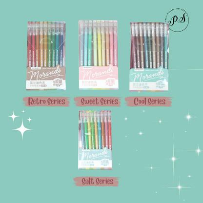 Multi Color 0.5 Gel Ink Pen Set