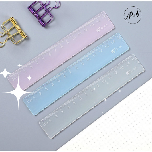 15cm Macaron Color Ruler