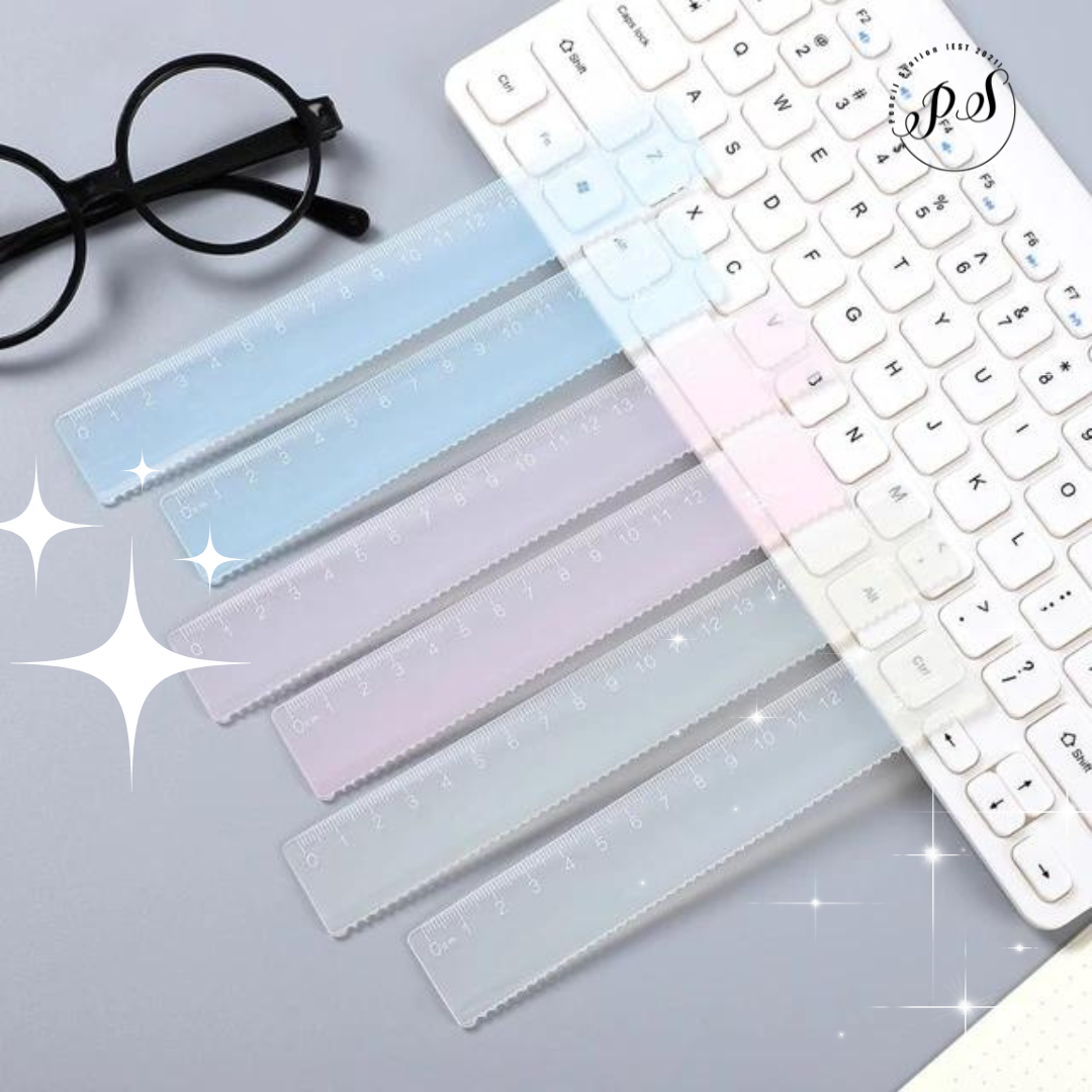 15cm Macaron Color Ruler