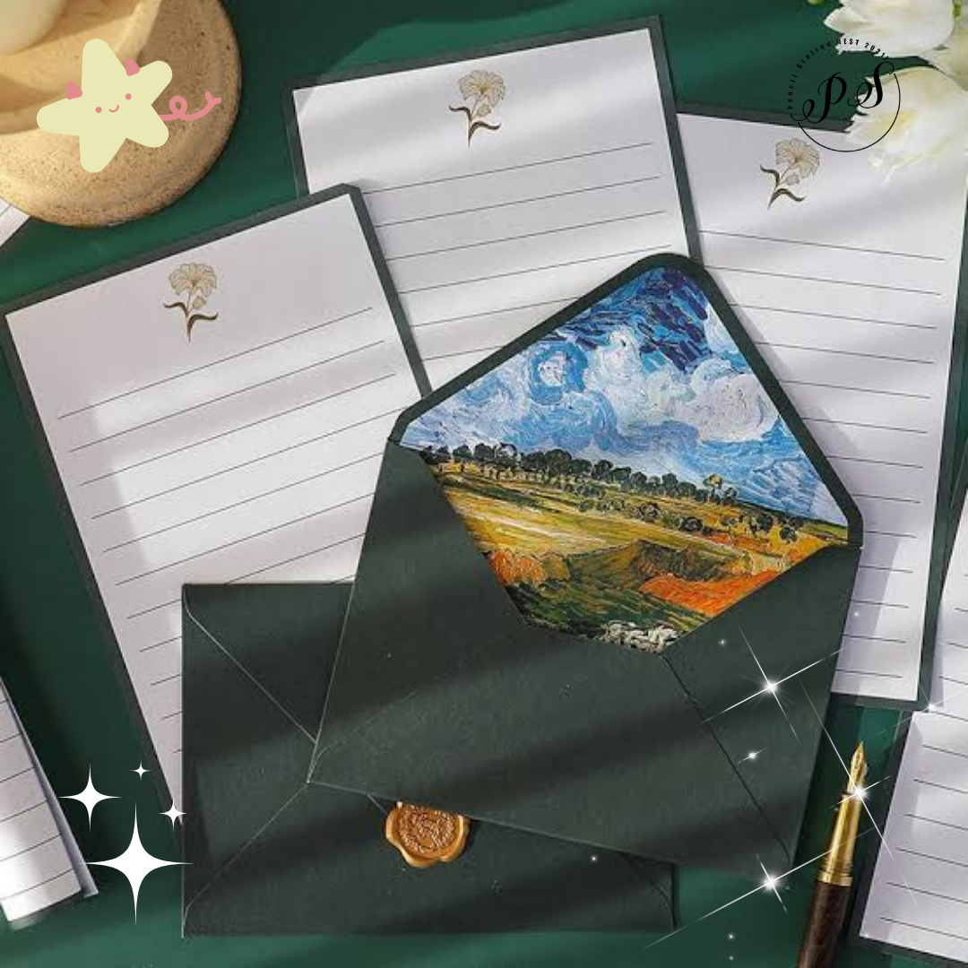 Vintage Envelope and postcard set