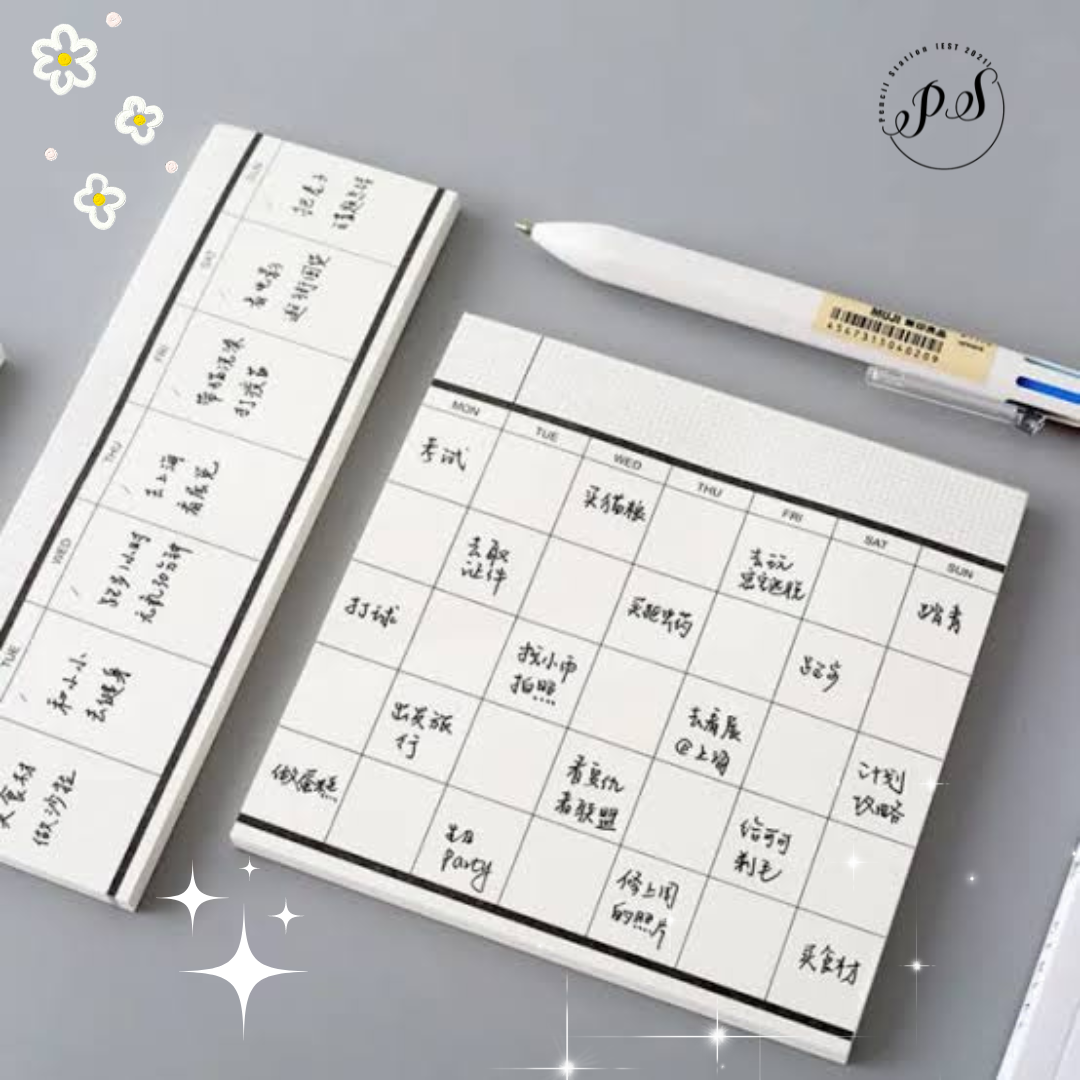 Planner Notepad