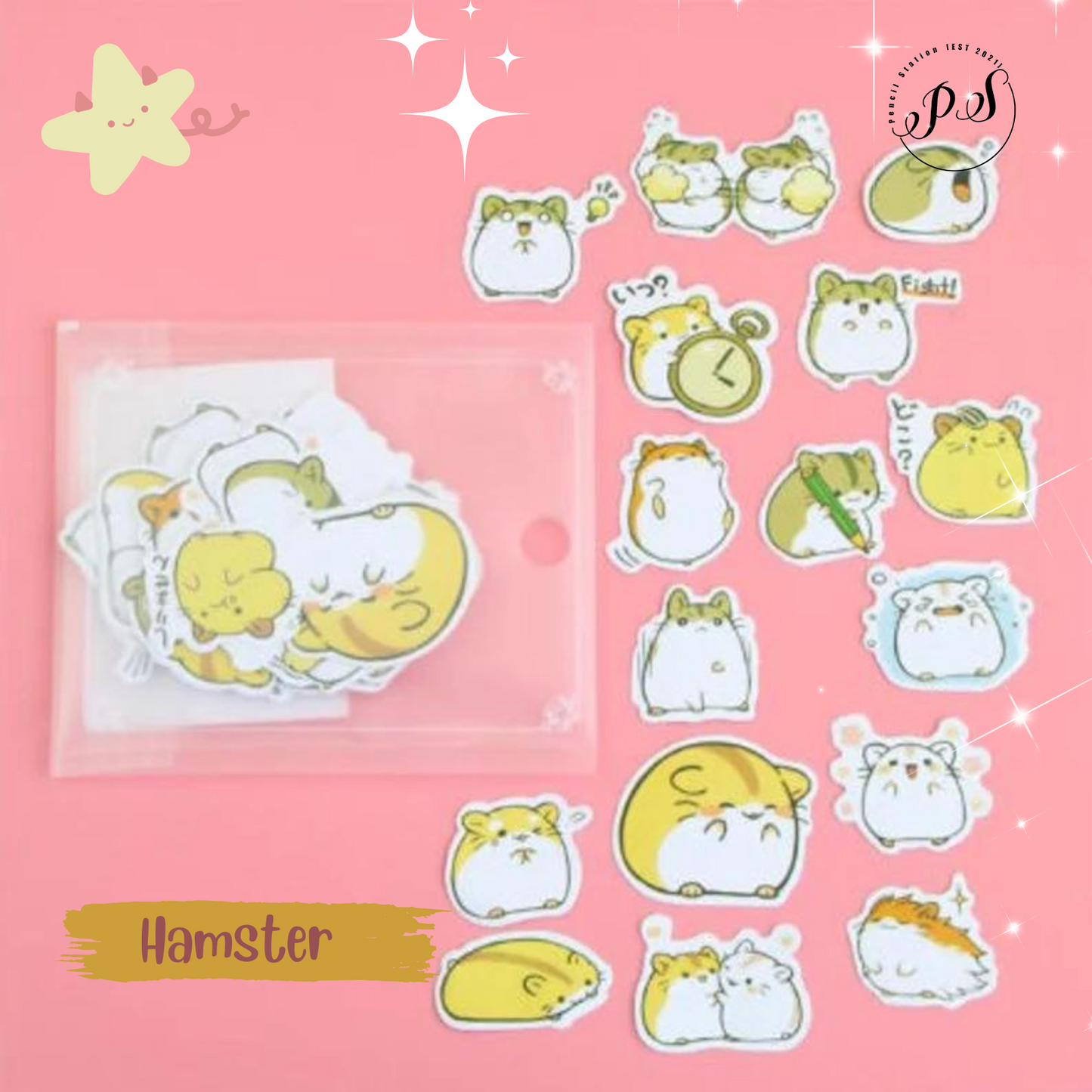 DIY Cute Kawaii Animal Paper Sticker