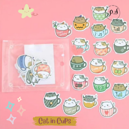 DIY Cute Kawaii Animal Paper Sticker