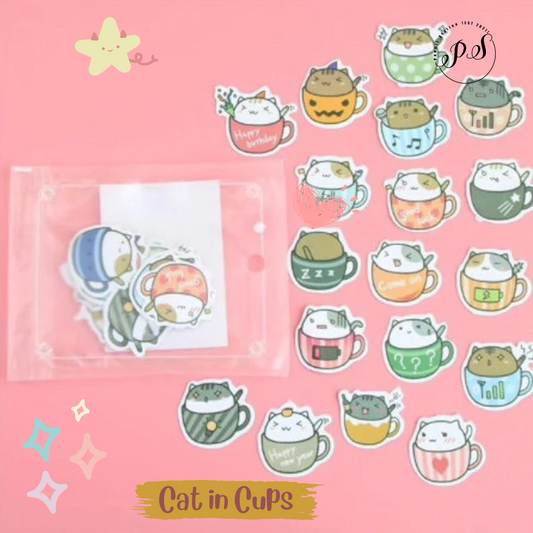 DIY Cute Kawaii Animal Paper Sticker