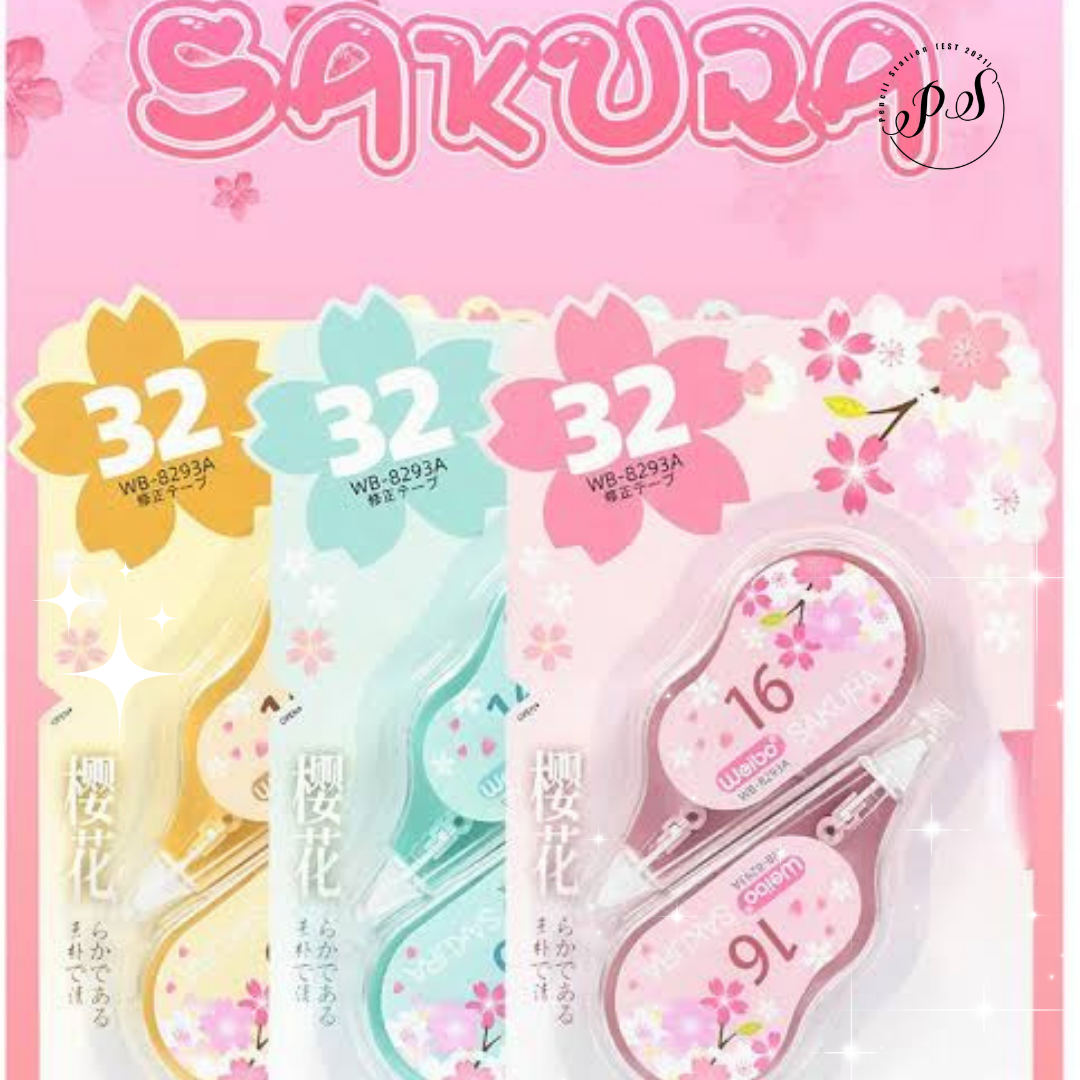 Sakura Correction Tape 2 in 1 set