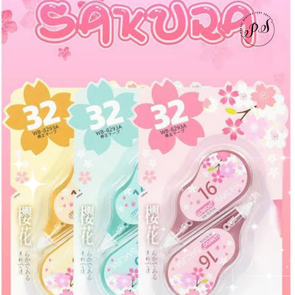 Sakura Correction Tape 2 in 1 set