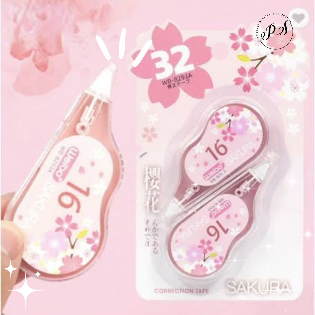 Sakura Correction Tape 2 in 1 set