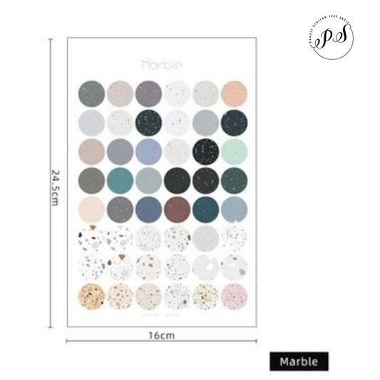 Color Dot Round Sticker