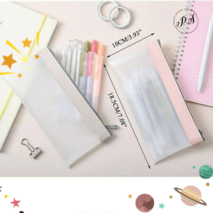 TPU 20*10cm creative lovely simple pencil bag school students