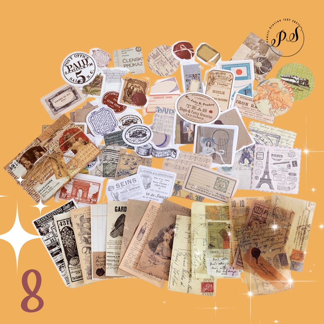 Journal material pack 60 Pcs