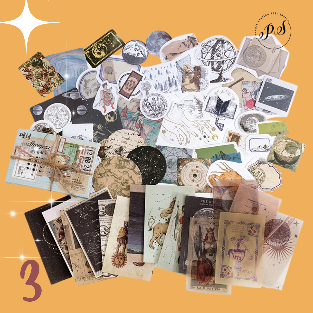 Journal material pack 60 Pcs