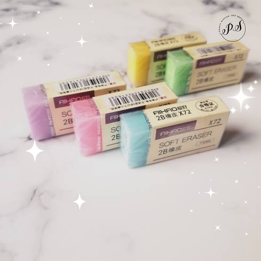 Soft rubber eraser