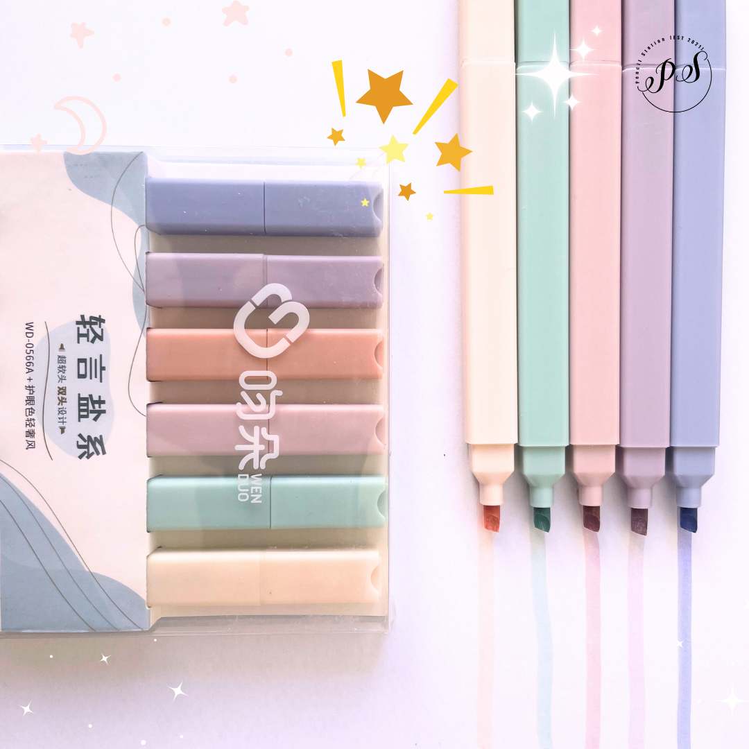 Soft Tip Highlighter Set