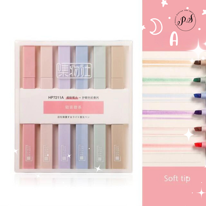 Soft Tip Highlighter Set