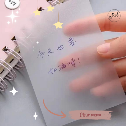 50 Sheets Transparent Sticky Note